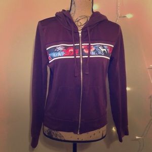 VS Pink Zip Hoodie Sweatshirt